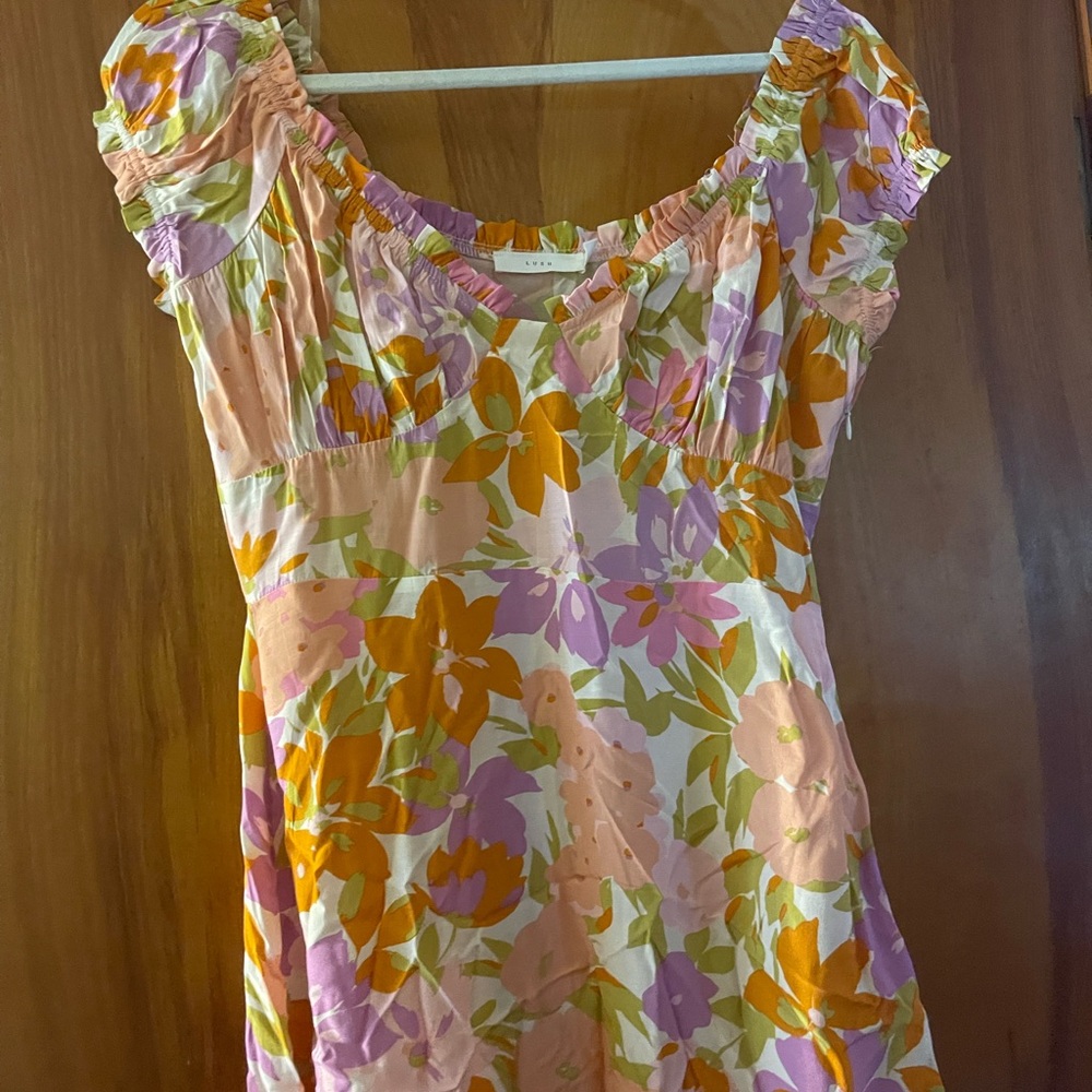 NWOT lush maxi dress